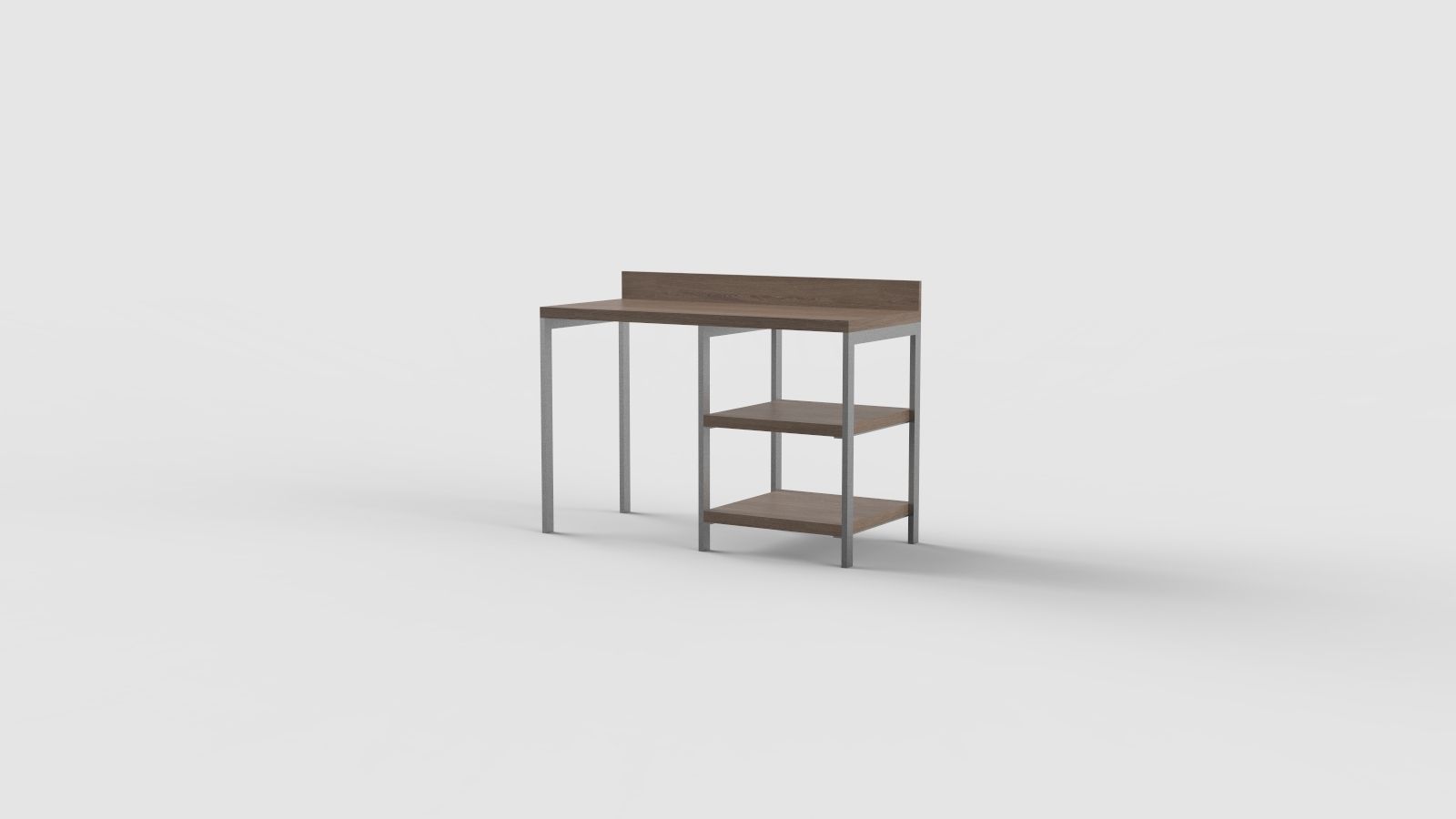 Прямоугольный стол с полками для контракта Mobilspazio ARCH-00076414 - Вид №37