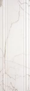 Infinity  400x1200 Wall Line Decor White Glossy