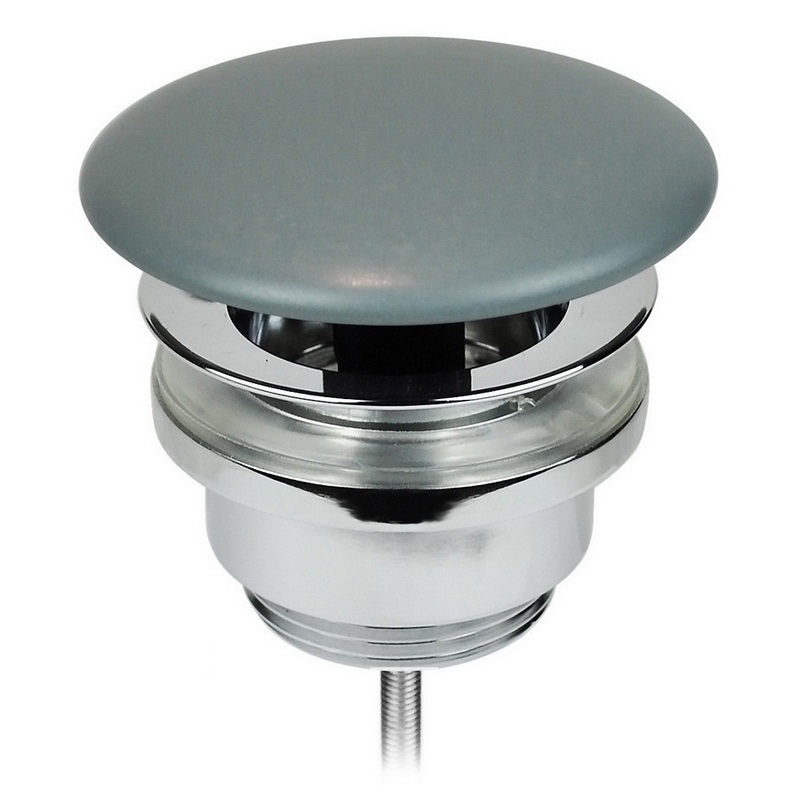 A037VX.116 Донный клапан с керамической накладкой проточный A. e. T. Italia RICAMBI Серый матовый AeT ITALIA - Вид №1