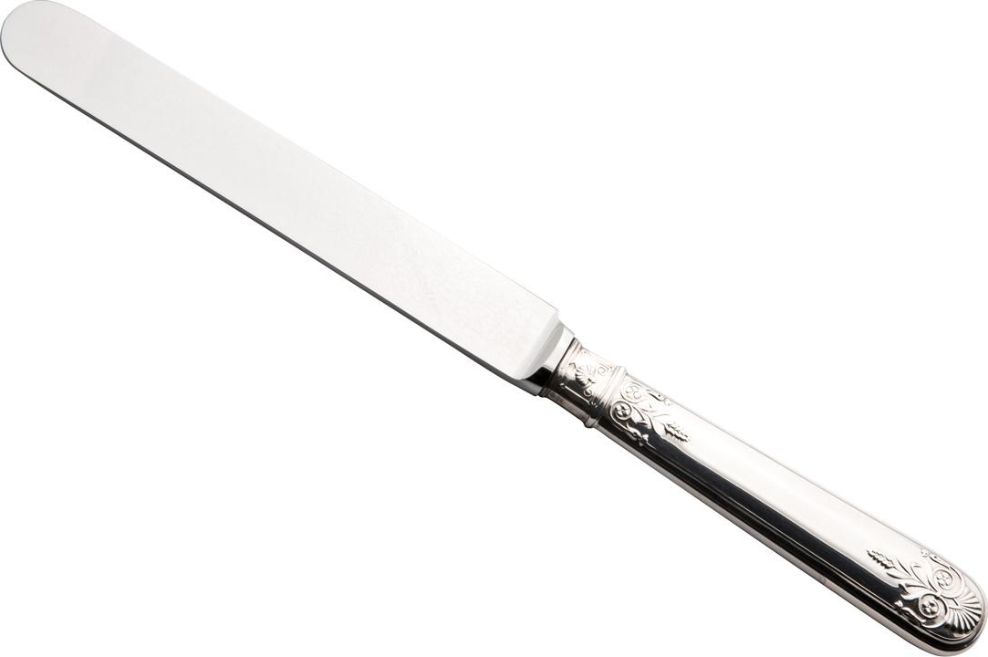 75938 Odiot Нож десертный 21см "Летиция" (серебро 925пр) Серебро 925 