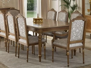 SCAPPINI & C Прямоугольный раздвижной обеденный стол из ясеня 35th anniversary 2715