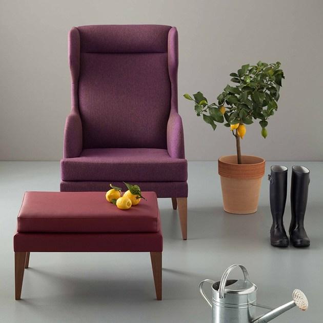 Very Wood Пуф из кожи Onda sun-id-1444345 - Вид №2