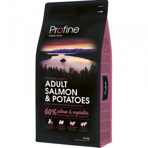 ПР0041297 Корм для собак лосось сух. 15кг PROFINE