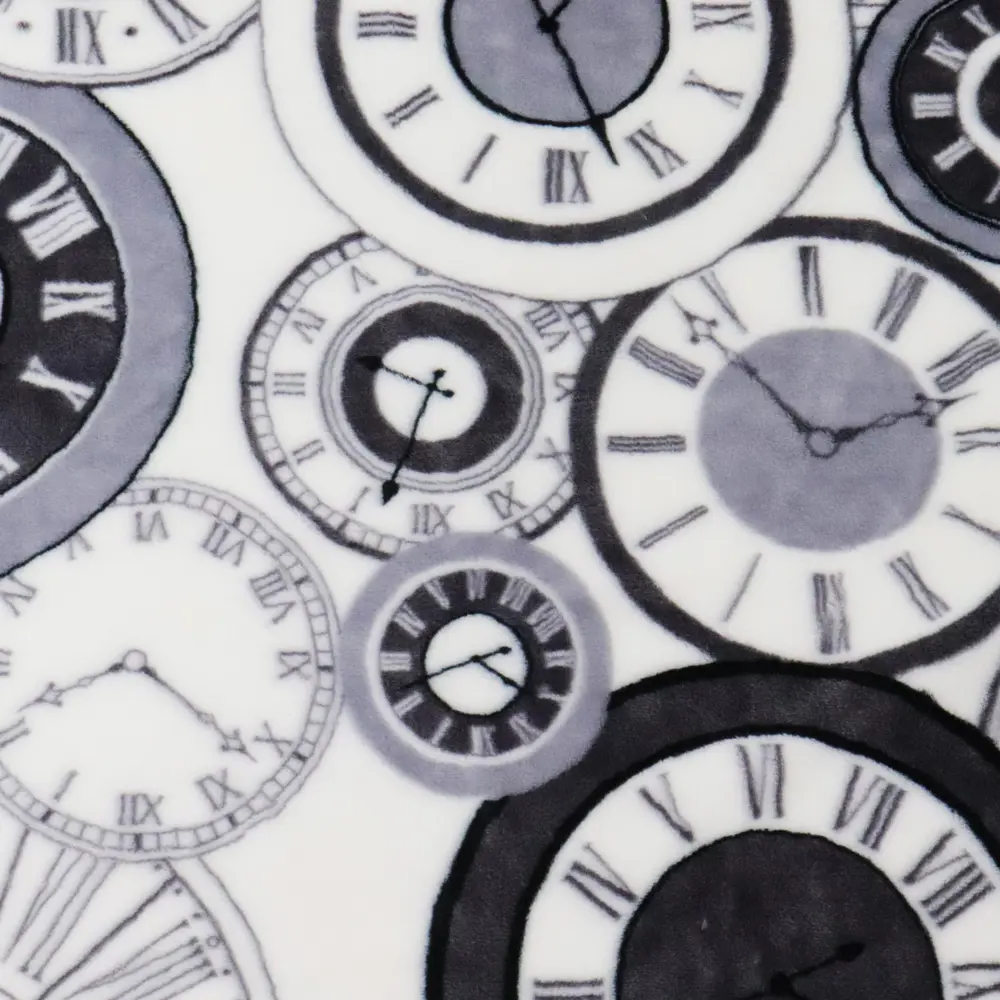 Плед Time 200x220 см микрофибра цвет серый 85260778 STLM-2120828 Santreyd нет - Вид №2