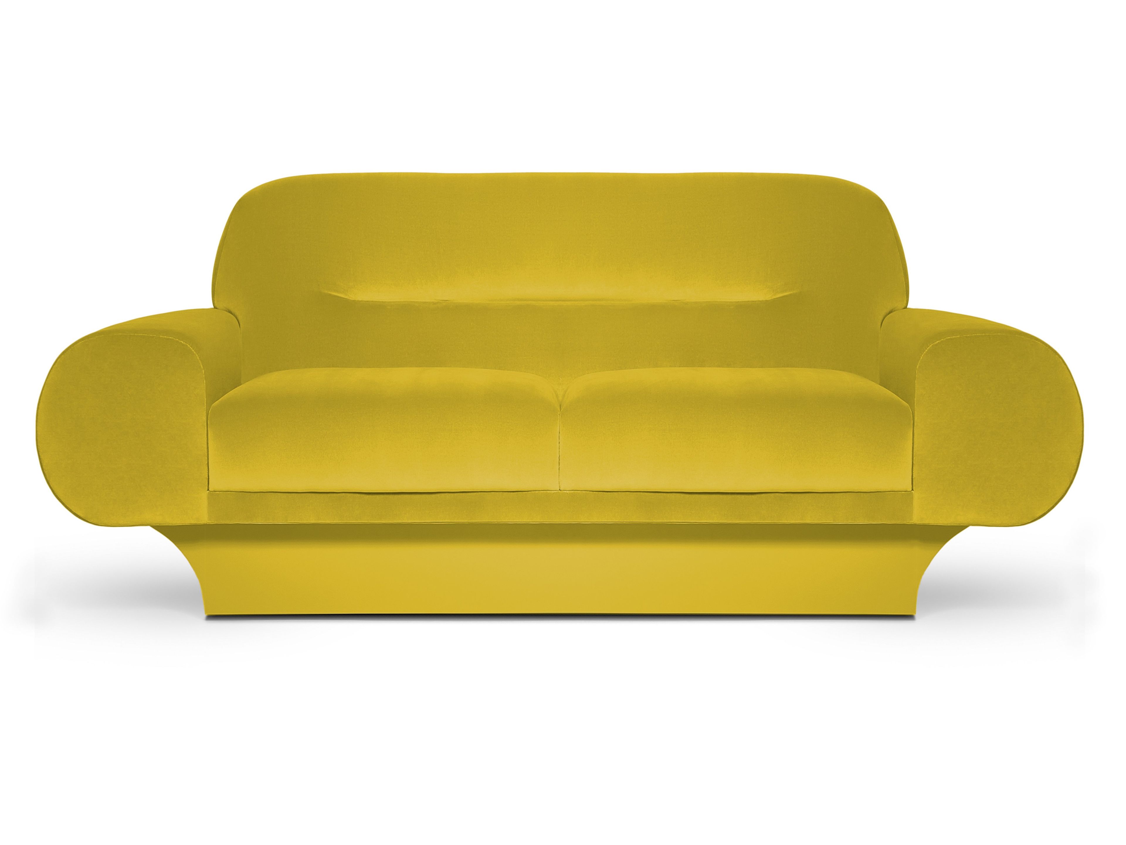 2-местный бархатный диван Munna Roy ARCH-00094278 - Вид №8