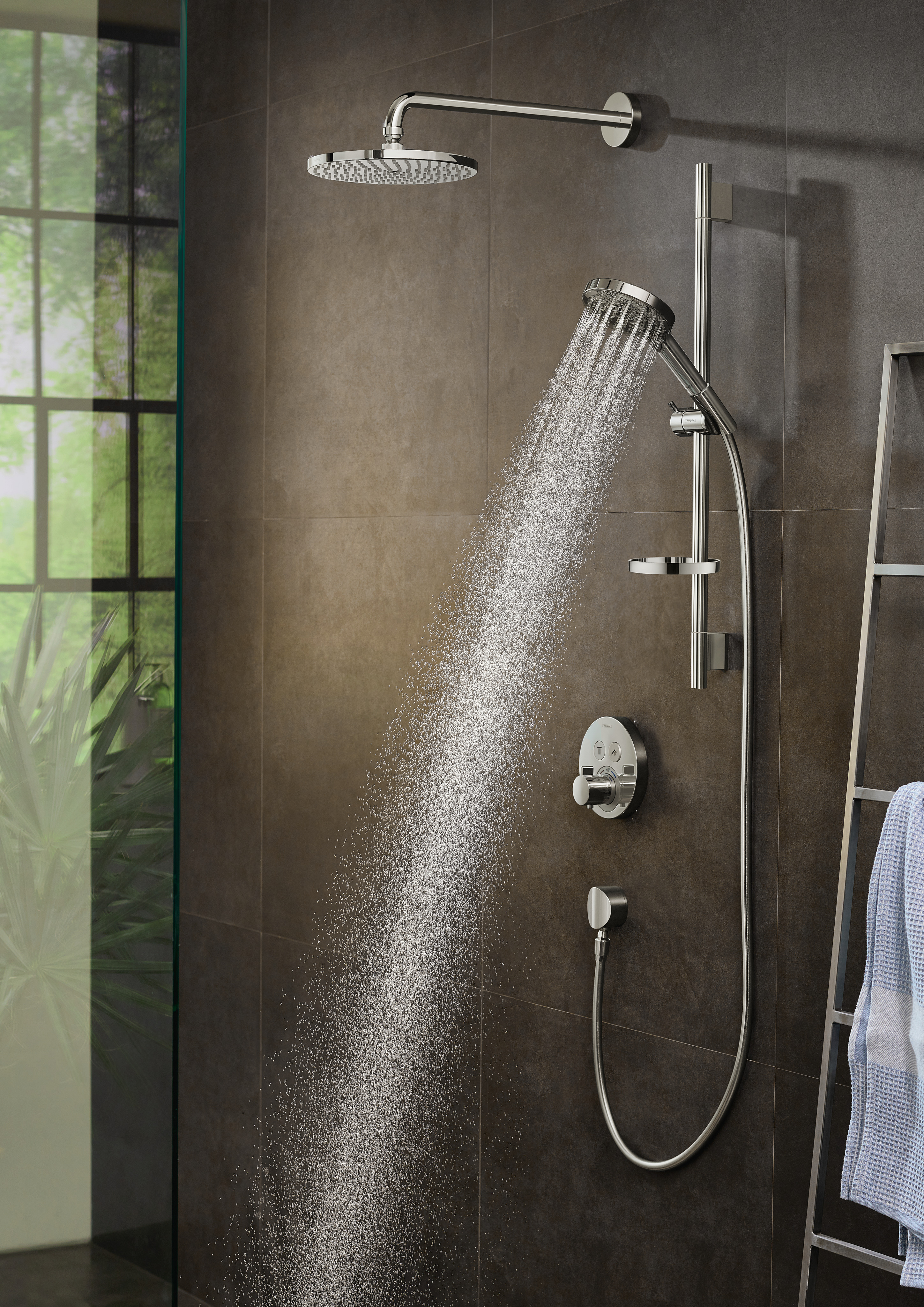 15743000 ShowerSelect S Термостат скрытого монтажа, 2 функции Hansgrohe  - Вид №1