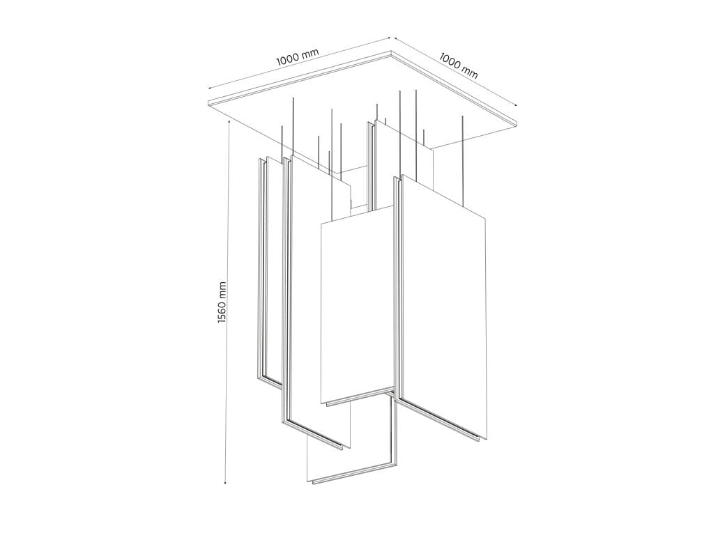 Рециркулированный Pet LED акустический подвесной светильник PROLICHT Колыбельная ARCH-00075621 - Вид №14