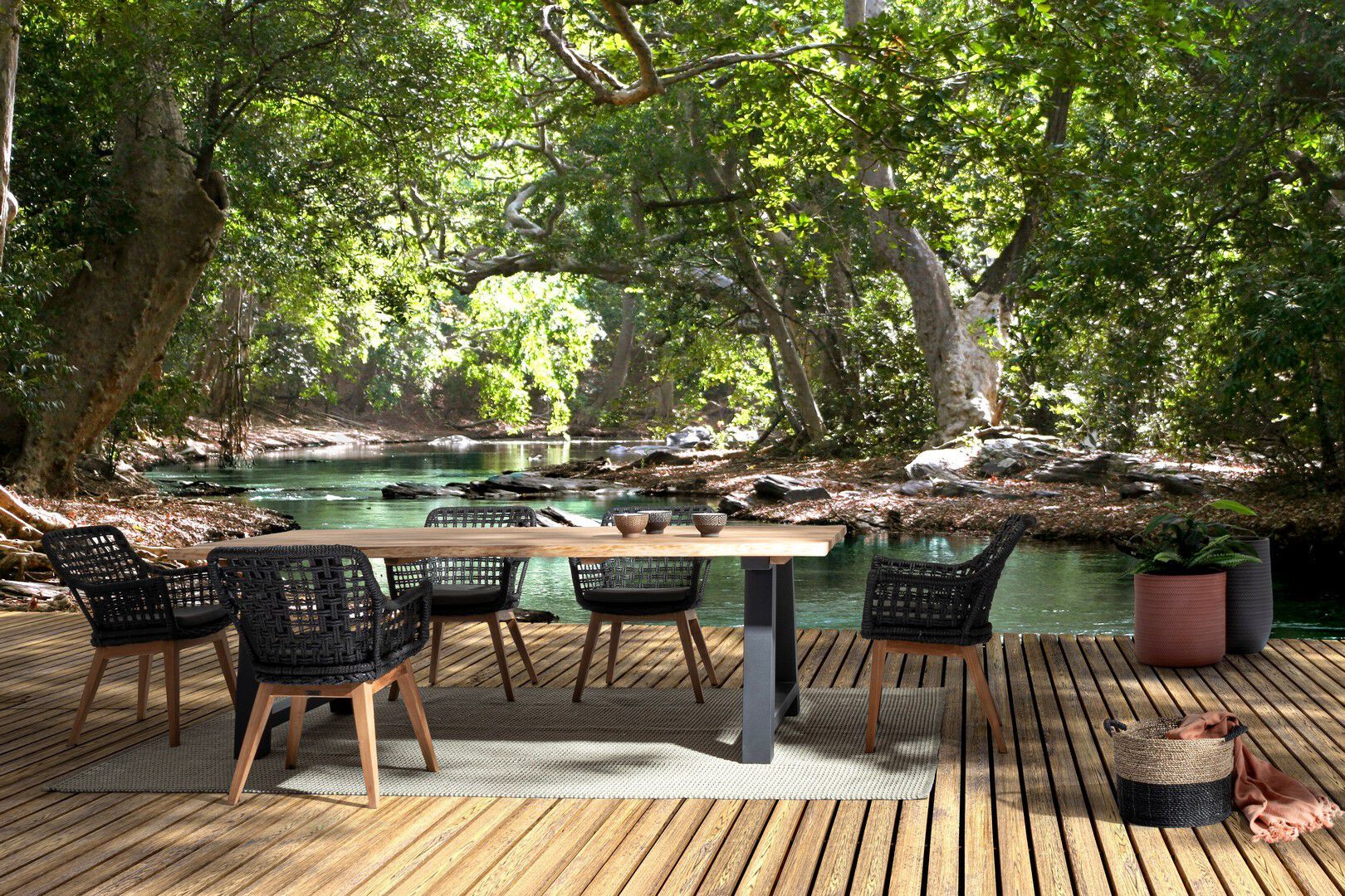 Синтетическое волокно сад стул с подлокотниками BIZZOTTO MADISON ARCH-00062100 - Вид №18