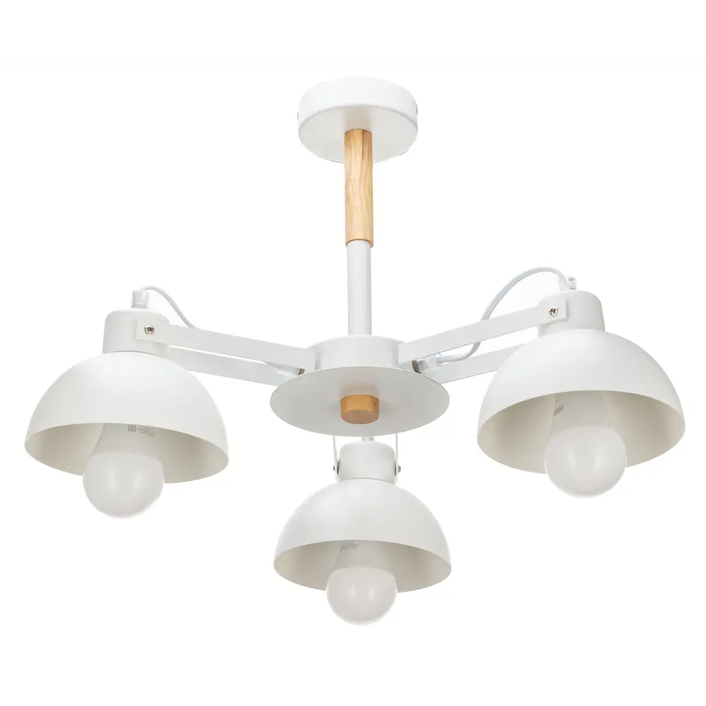 Люстра на штанге Lamplandia Anabel L1118-3, 3 лампы, 12 м², цвет белый STLM-2166706 - Вид №1