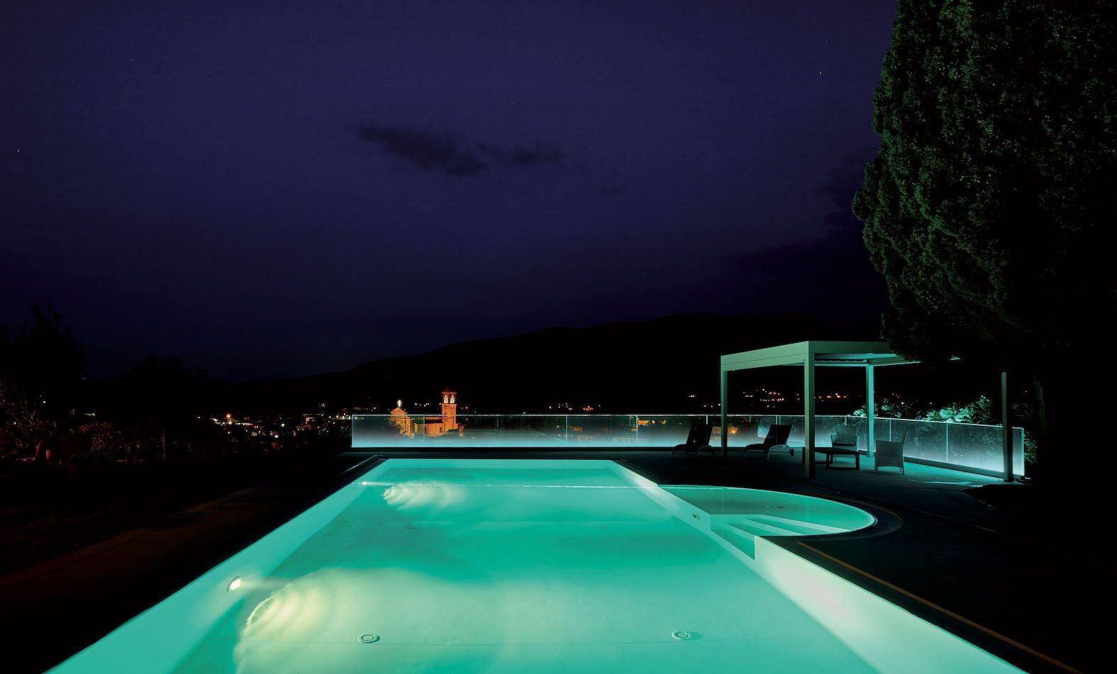 Стеклянный парапет для окон и балконов ALUVETRO система балюстрады GARDA ARCH-00123091 - Вид №3