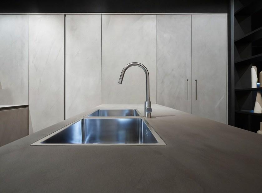 RIFRA Кухня с двойным островом из шиферного бетона Fly sun-id-1452134 - Вид №11