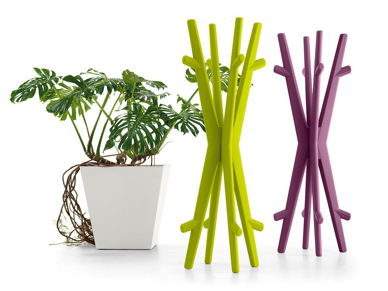 Вешалка для одежды из полиэтилена Lyxo Design TWINS ARCH-00121879