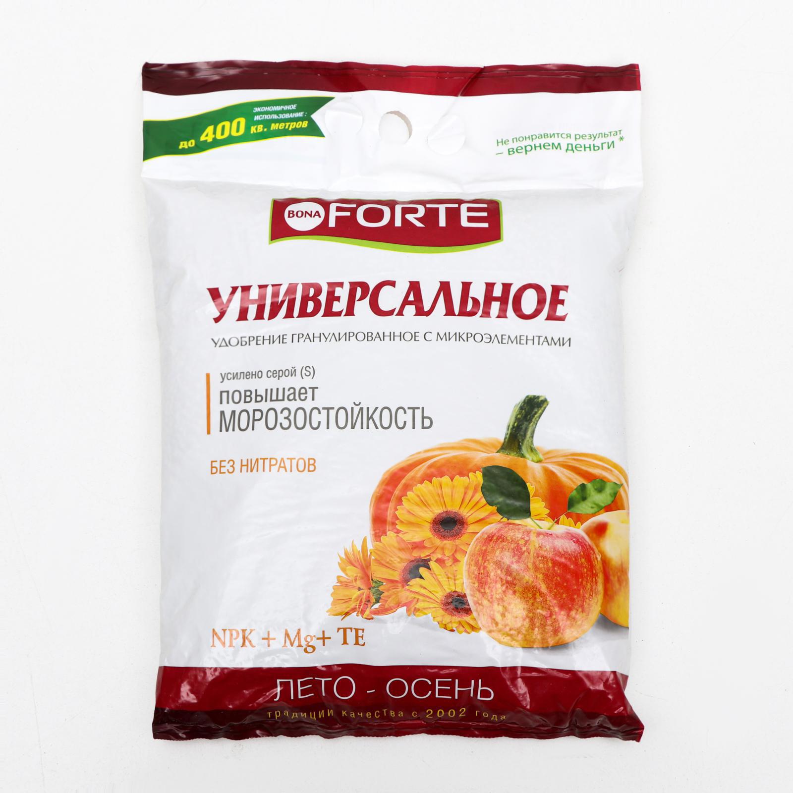 91032127 Удобрение комплексное с микроэлементами универсальное лето-осень 5 кг STLM-0449989 БОНА ФОРТЕ
