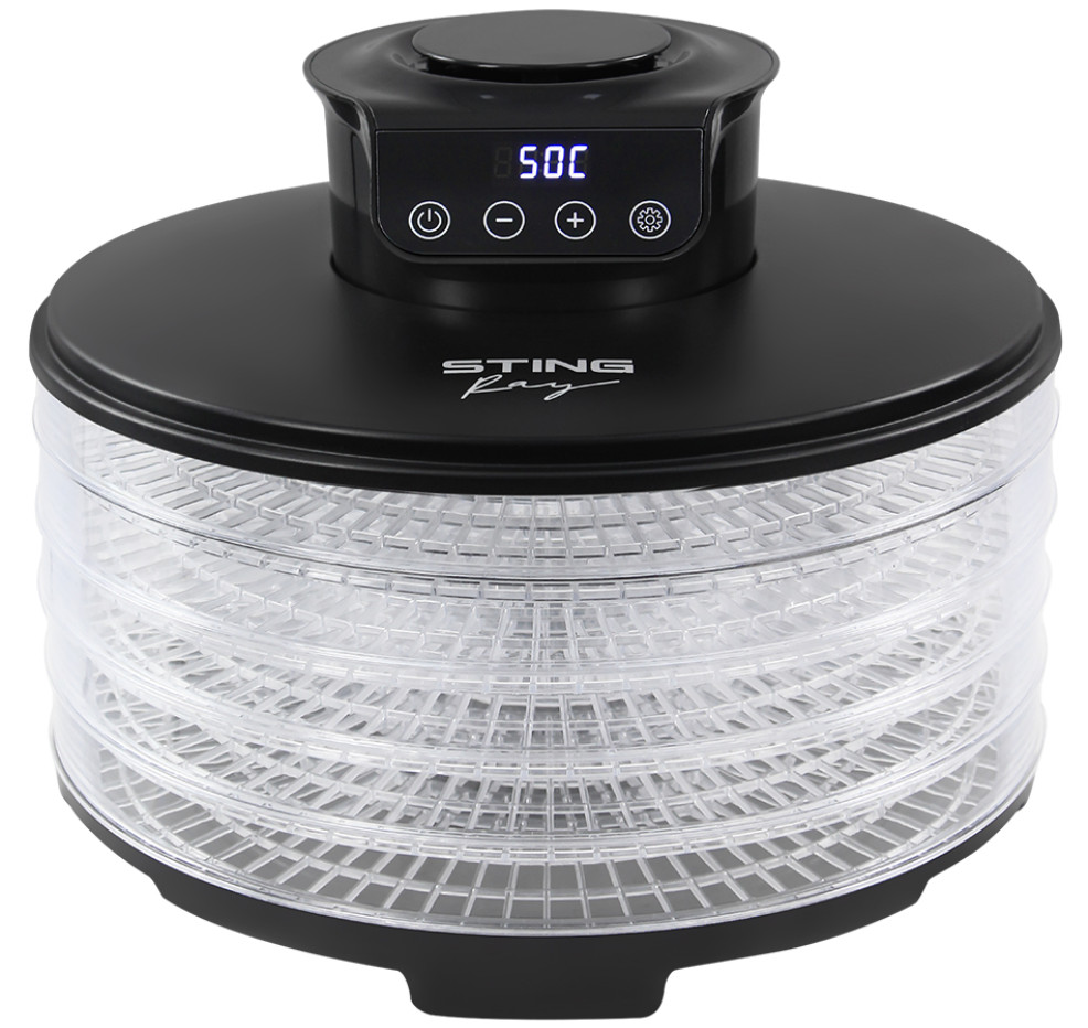 9213220 Сушилка для овощей и фруктов Stingray ST-FD712A черный STDN-0033999 - Вид №3