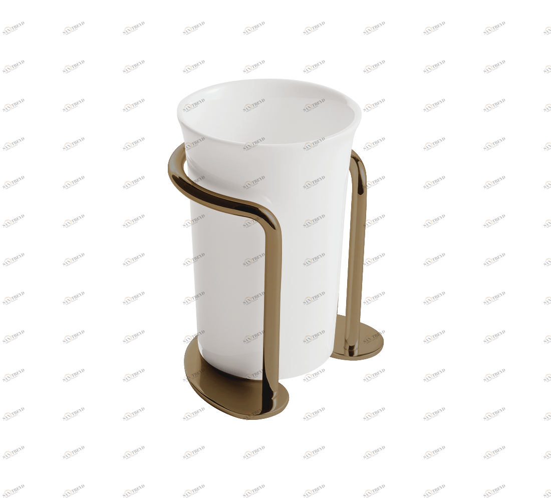 Gentry Home Керамический держатель стакана St James Бронза GH100452 
