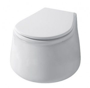 CT00500052 Подвесной унитаз настенный Черный Disegno Ceramica CATINO Италия