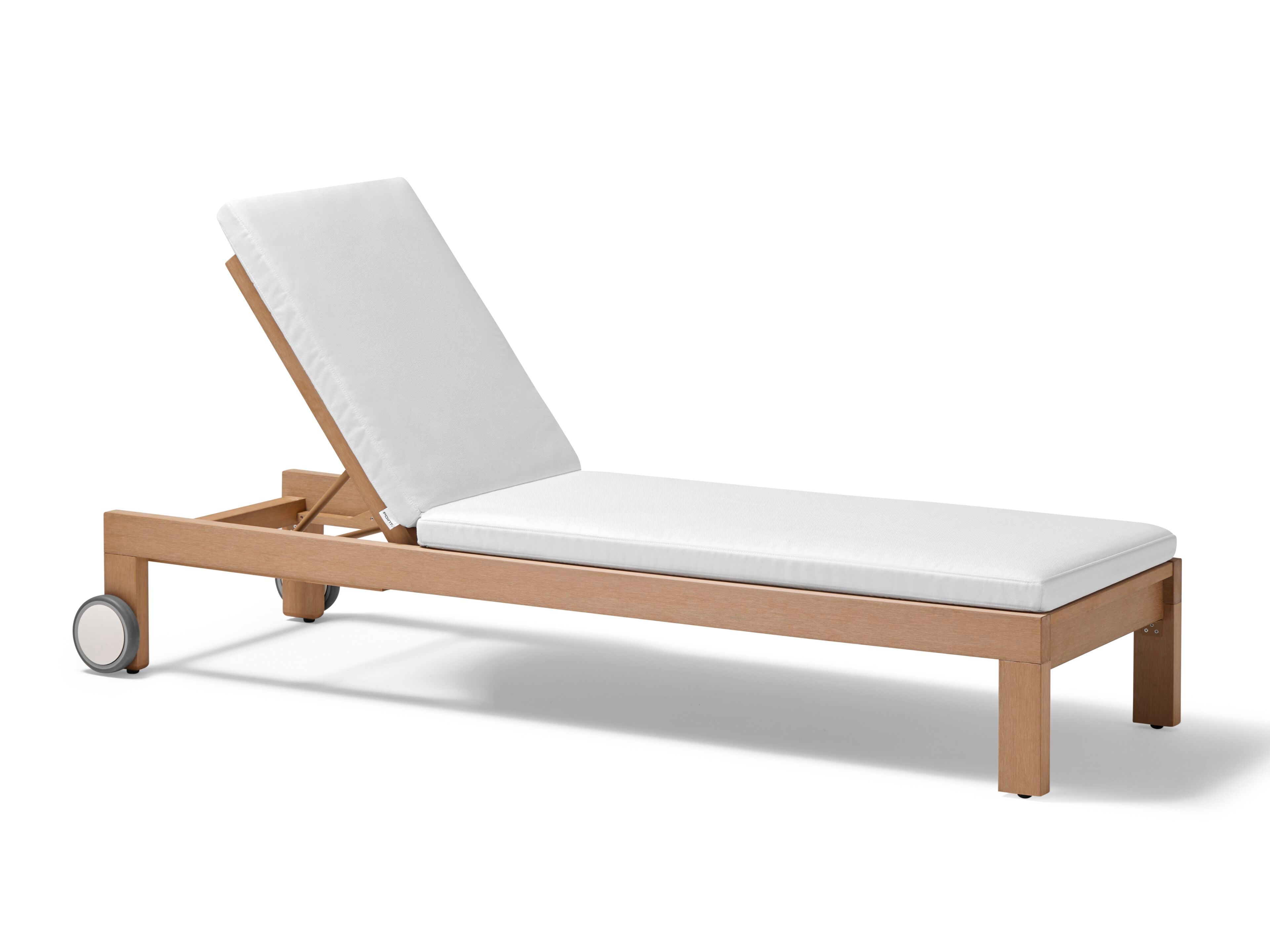 Ткань и TechTeak Recliner Садовая кровать с колесами POINT Kahn ARCH-00057871