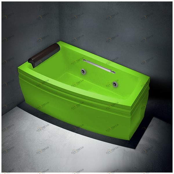 Ванна с гидромассажем салатовая Gruppo treesse Blanque 1690 SXSTXV166BS