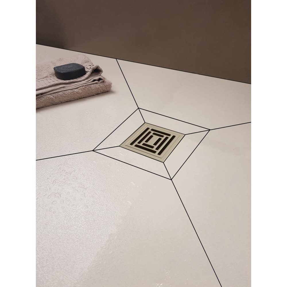 090472 Трап водосток ZENTRUM Uno 150х150  Berges NOVUM  - Вид №1