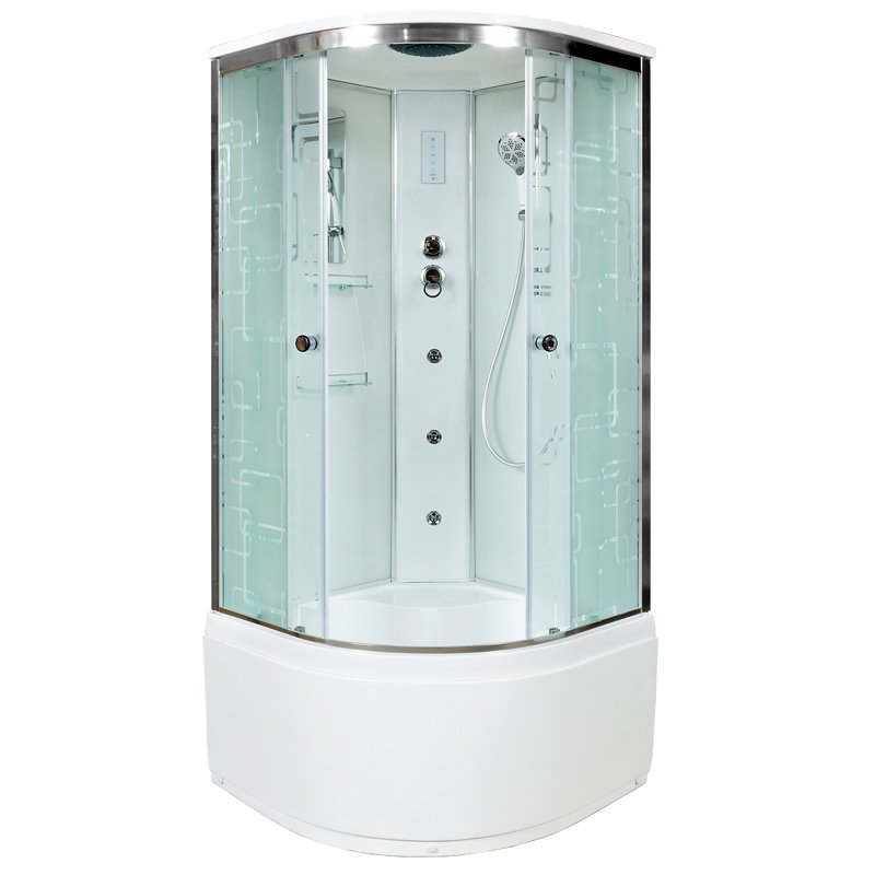 ЕМ2712 L LED с гм. Душевая кабина DETO Серия ЕМ ЕМ4590 с гм. и эл. - Вид №40