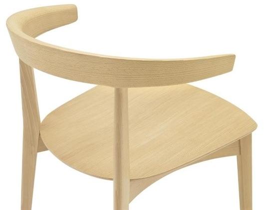 Andreu World Деревянный стул с открытой спинкой Carola Si0905 - Вид №3