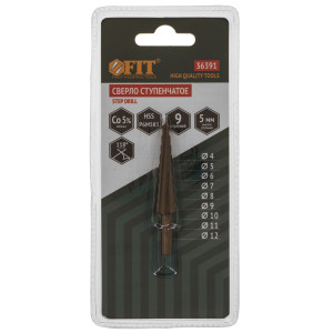 Сверло ступенчатое FIT 36391 5628671