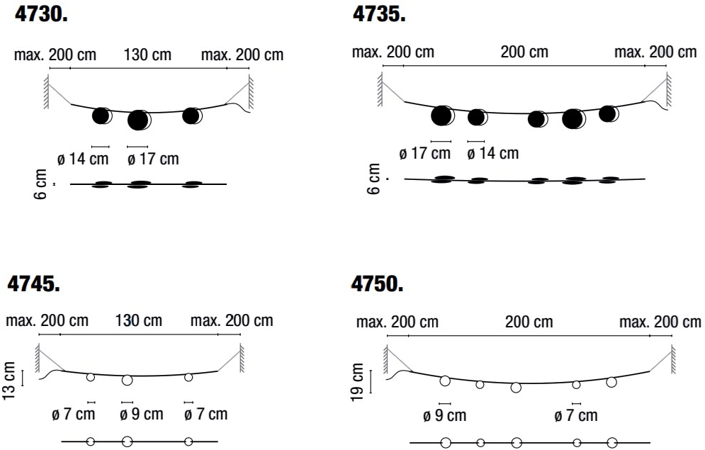 Vibia Подвесной светильник уличный со светодиодом June sun-id-1450543 - Вид №11