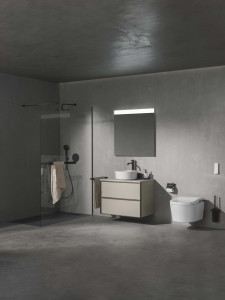 Керамическая столешница овальная раковина