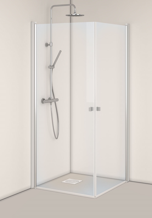 1450430 Igloo Pro Corner Двойное Прозрачное Стекло 70X70 Hafa Прозрачный  - Вид №1