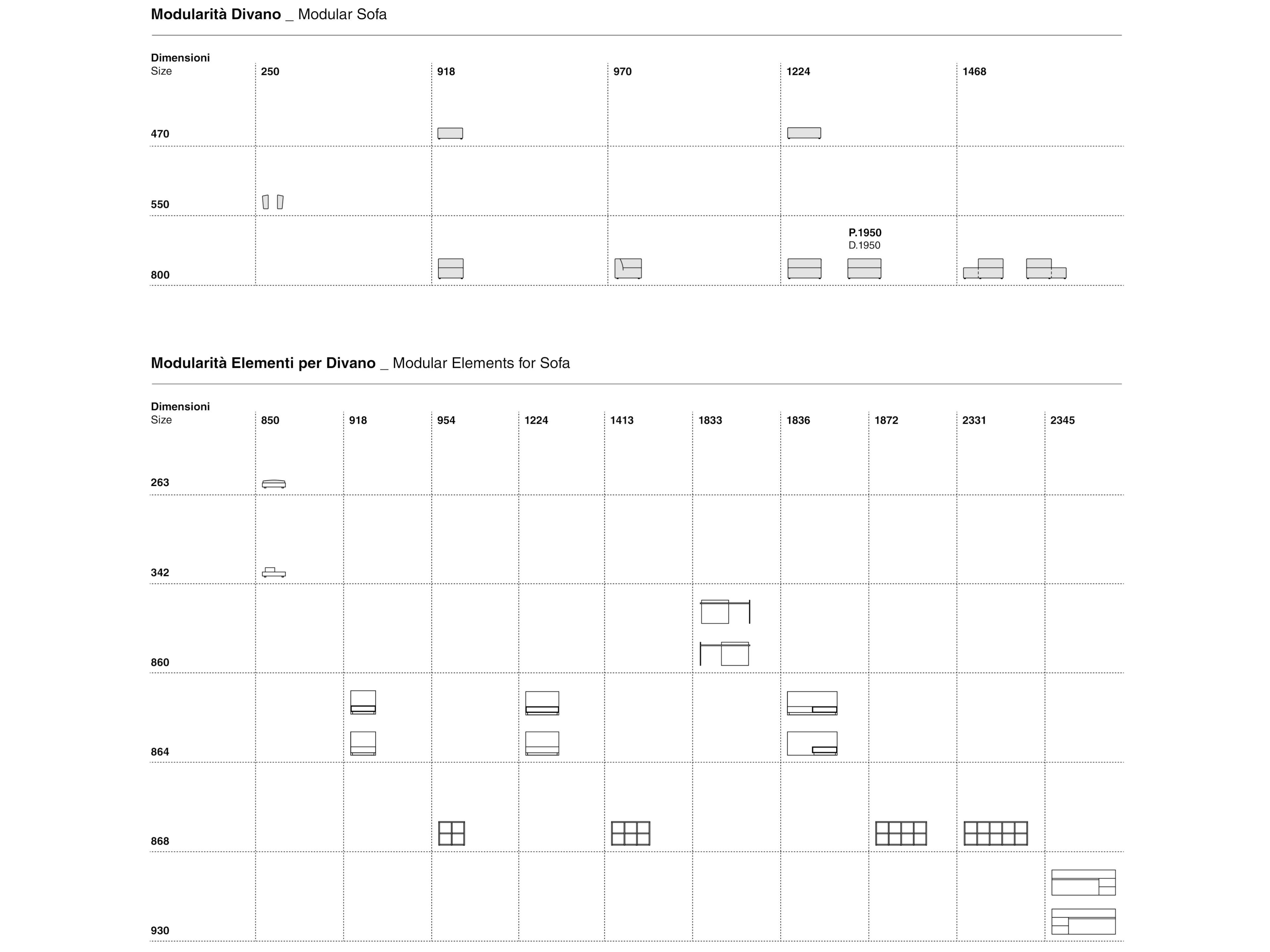Секционный диван из ткани Santalucia Mobili EVAN ARCH-00040766 - Вид №3