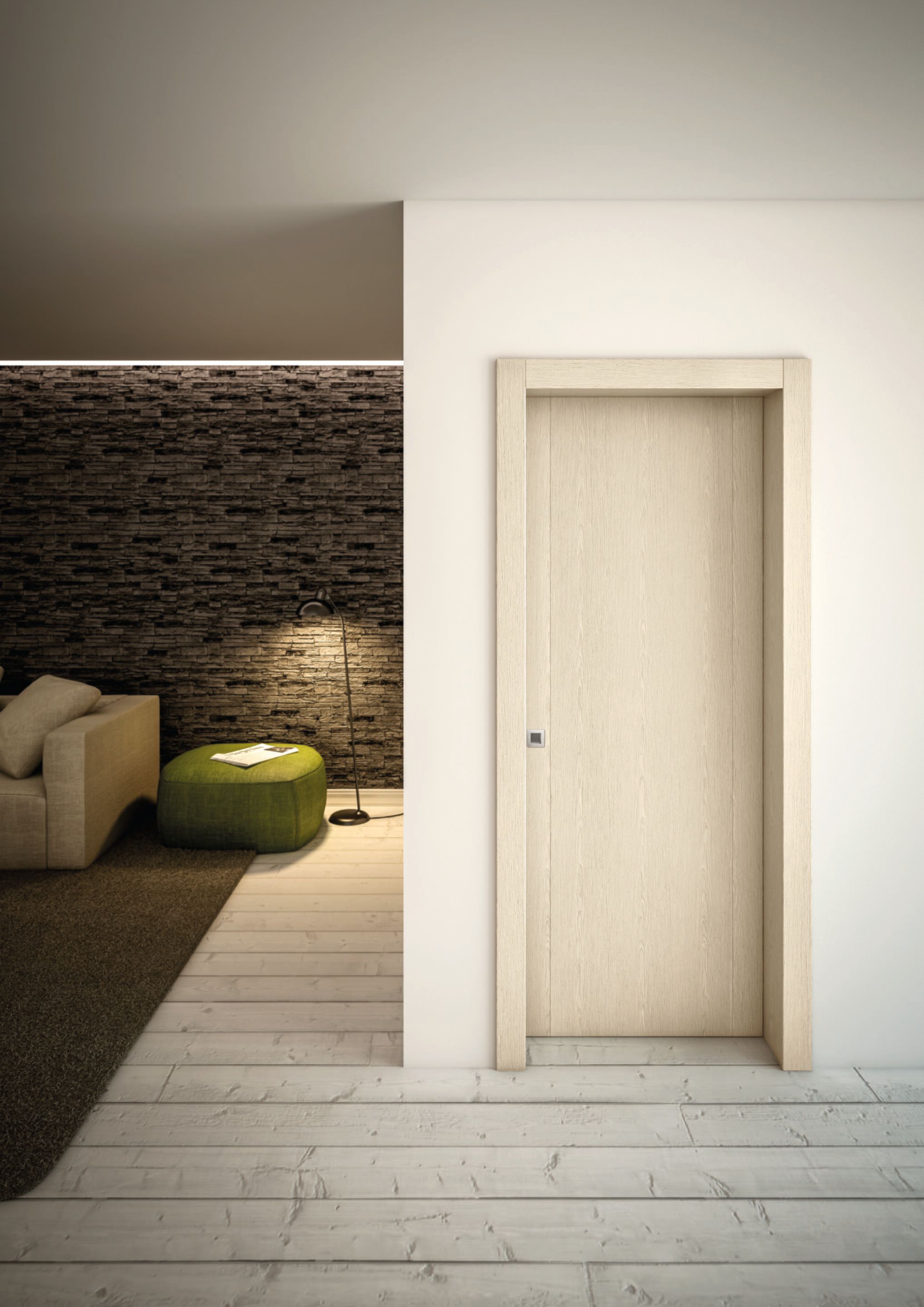 Деревянная дверь со скрытыми петлями PIVATO le porte UNICA ARCH-00106556 - Вид №12