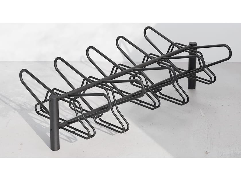 Двухсторонняя стойка для велосипедов из оцинкованной стали DIMCAR MILANO ARCH-00110574