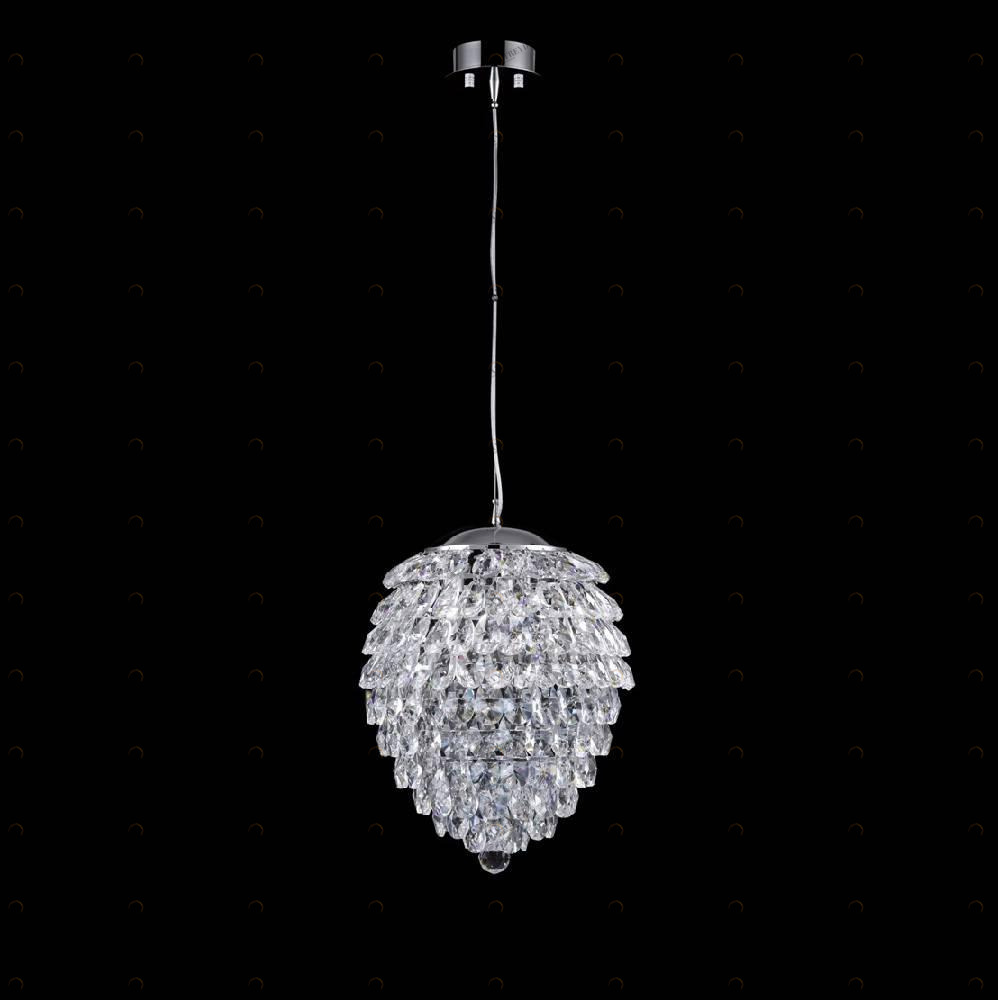 Подвесной светильник Crystal Lux Charme SP2+2 LED Chrome/Transparent CRYSTAL LUX ДИЗАЙНЕРСКИЕ, CHARME 071395 Прозрачный 