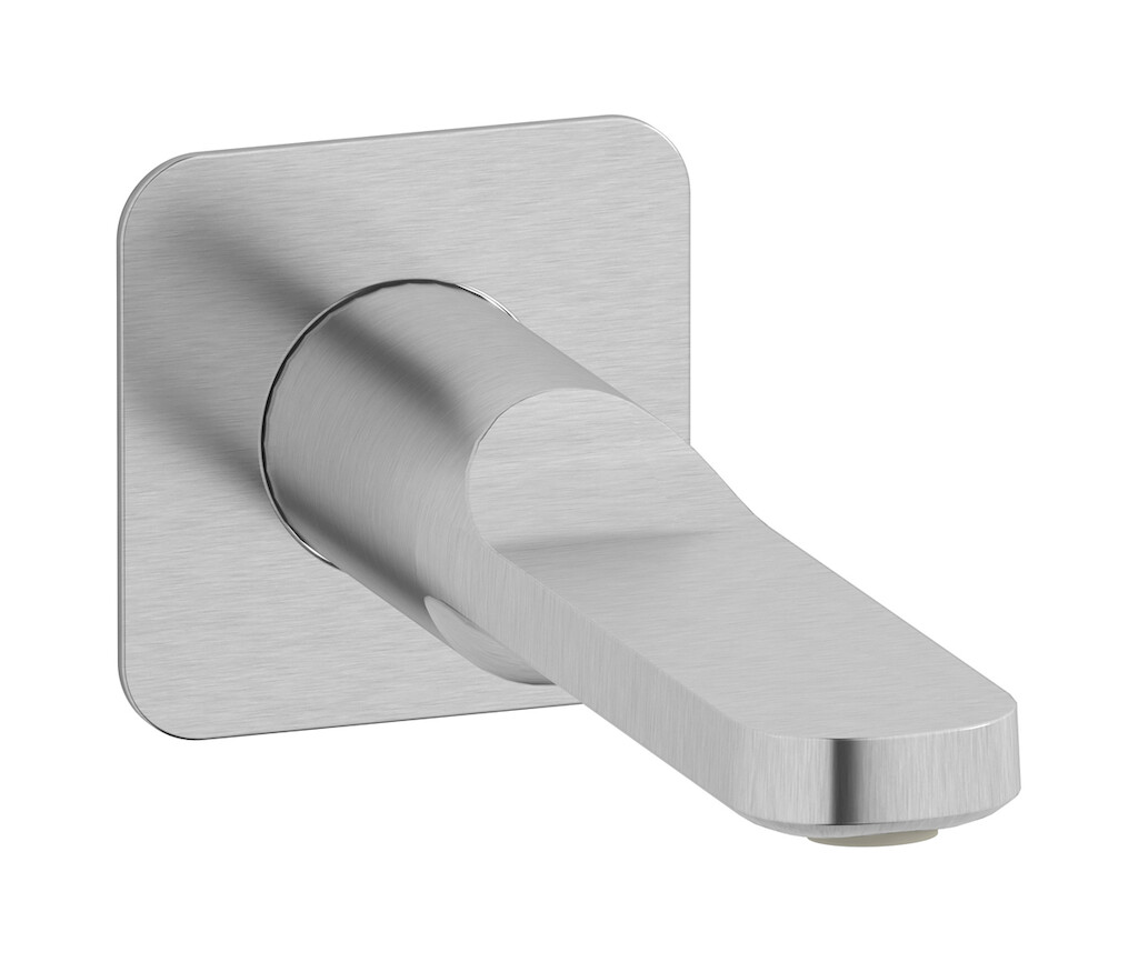 Настенный излив WE ARE IB aa313os Brushed Nickel TAAAC