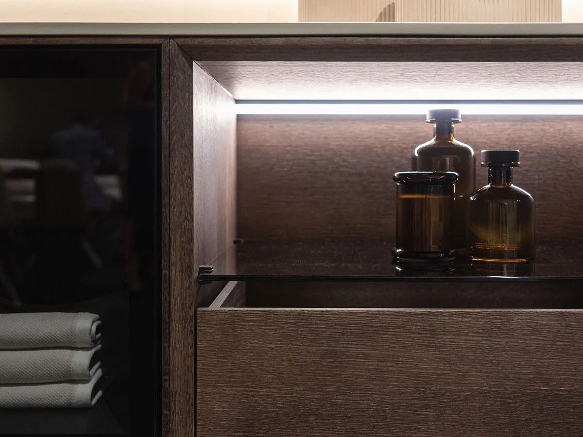 Подвесной шкаф для умывальника со встроенной раковиной Inbani Heritage ARCH-00093137 - Вид №17