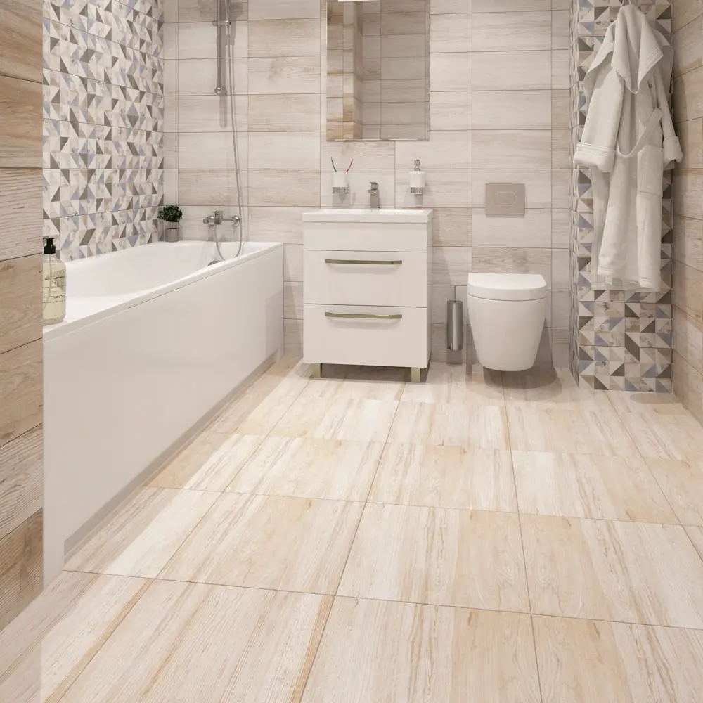 LB CERAMICS Керамогранит Шервуд 45×45 см в натуральных тонах 85604797