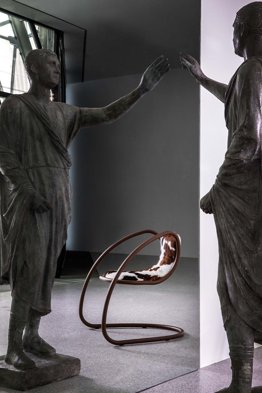 Luxy Консольный стул, обитый коровьей кожей Timeless sun-id-1461637 - Вид №2