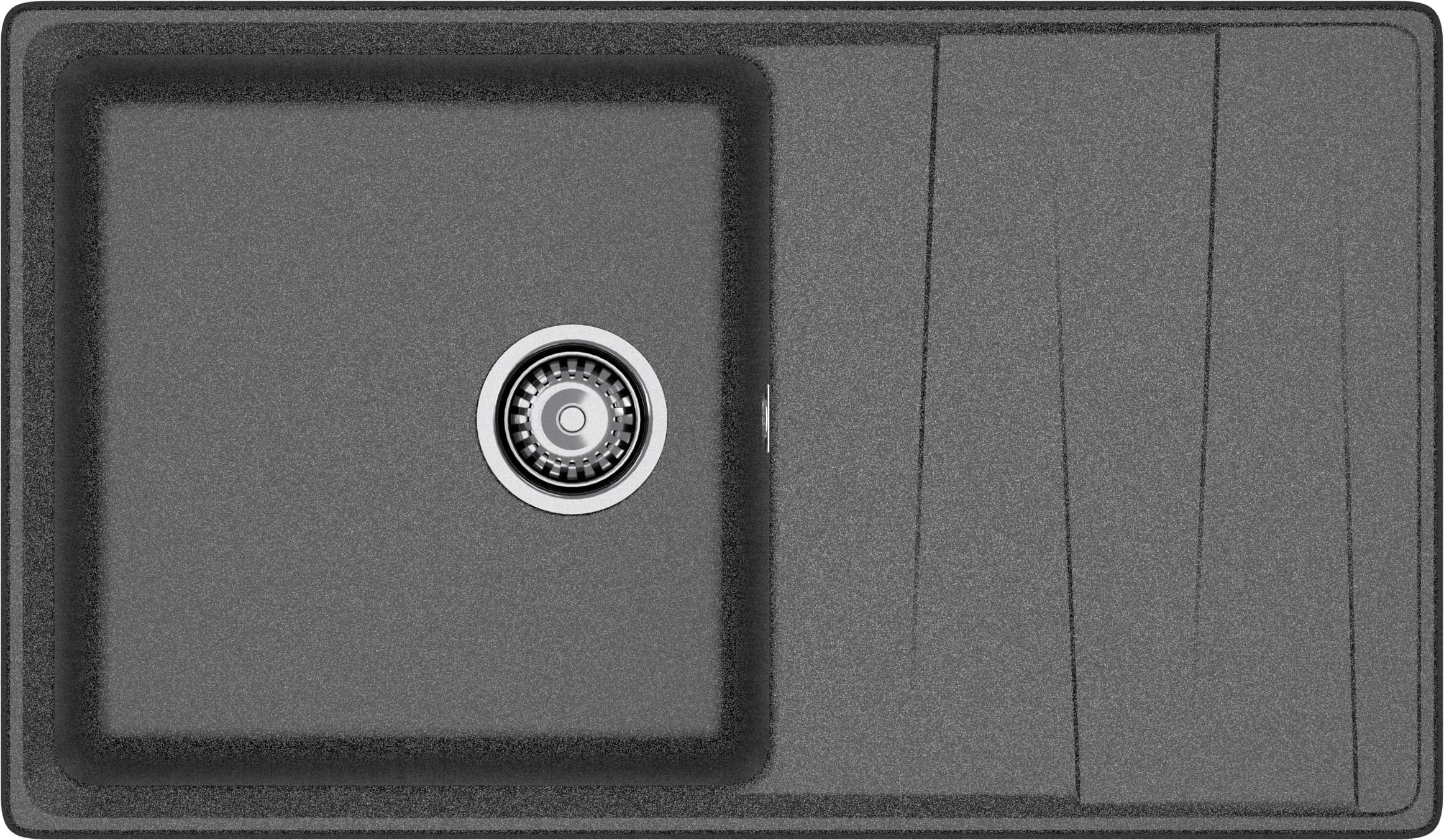 Кухонная мойка Искусственный камень LEVEL S117 GranFest LV-860L-S117