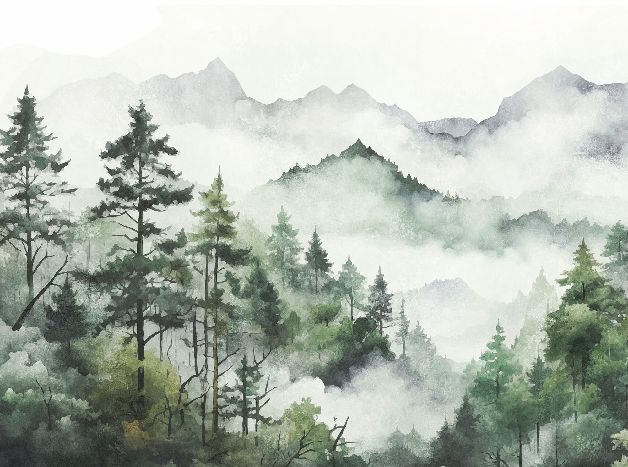 Нетканые обои с пейзажами Architects Paper The Wall III ARCH-00093802 - Вид №1