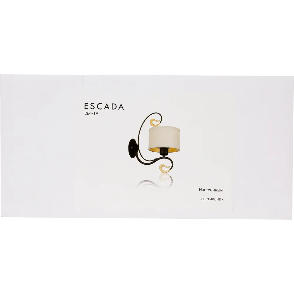 Бра Escada 1xЕ27x60 Вт, металл/текстиль, цвет чёрный 82055455 STLM-2130960  - Вид №3