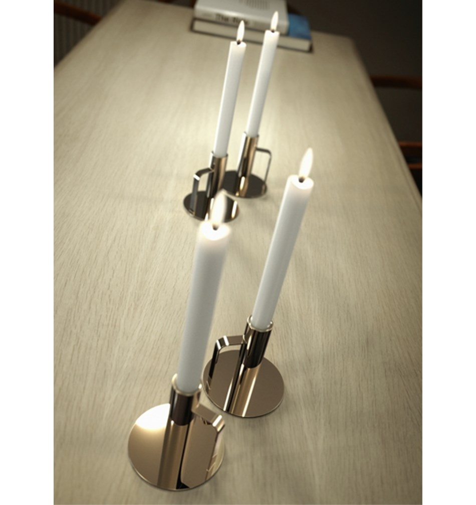 FROST Chamberstick » золото Нержавеющая сталь Золото N2001-GO  - Вид №2