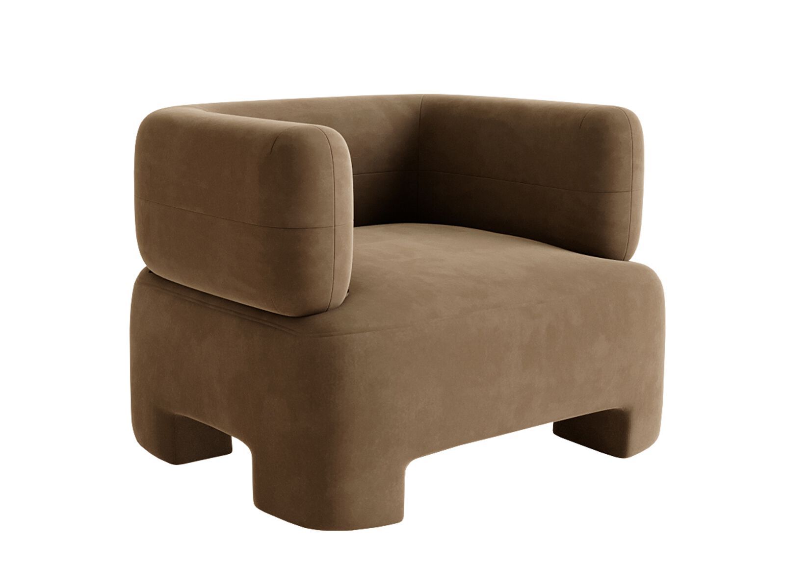 Тканевое кресло с подлокотниками ANA ROQUE INTERIORS ARCH-00122585