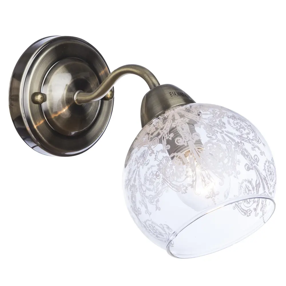 Бра Martina 1xE14x40 Вт, цвет бронза 18638758 STLM-2101687 Arte Lamp 
