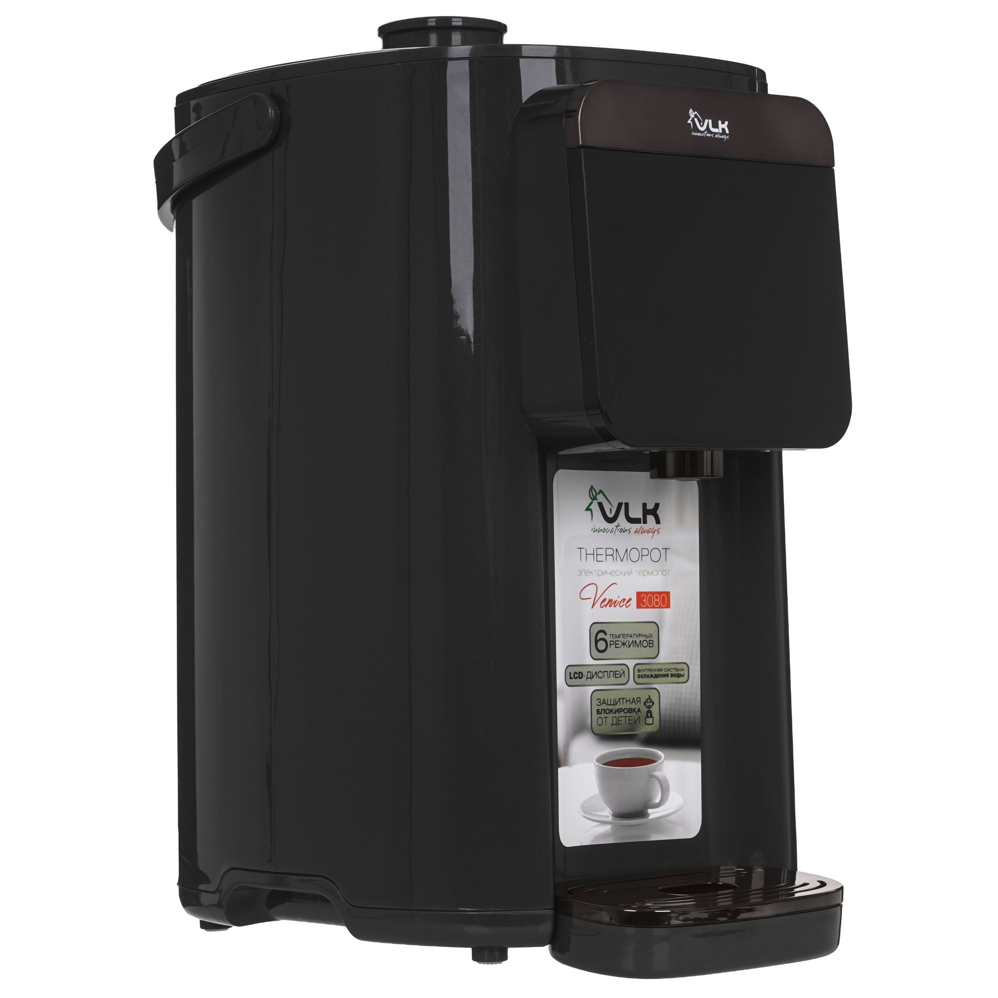 9225621 Термопот VLK Venice-3080 черный STDN-0112560