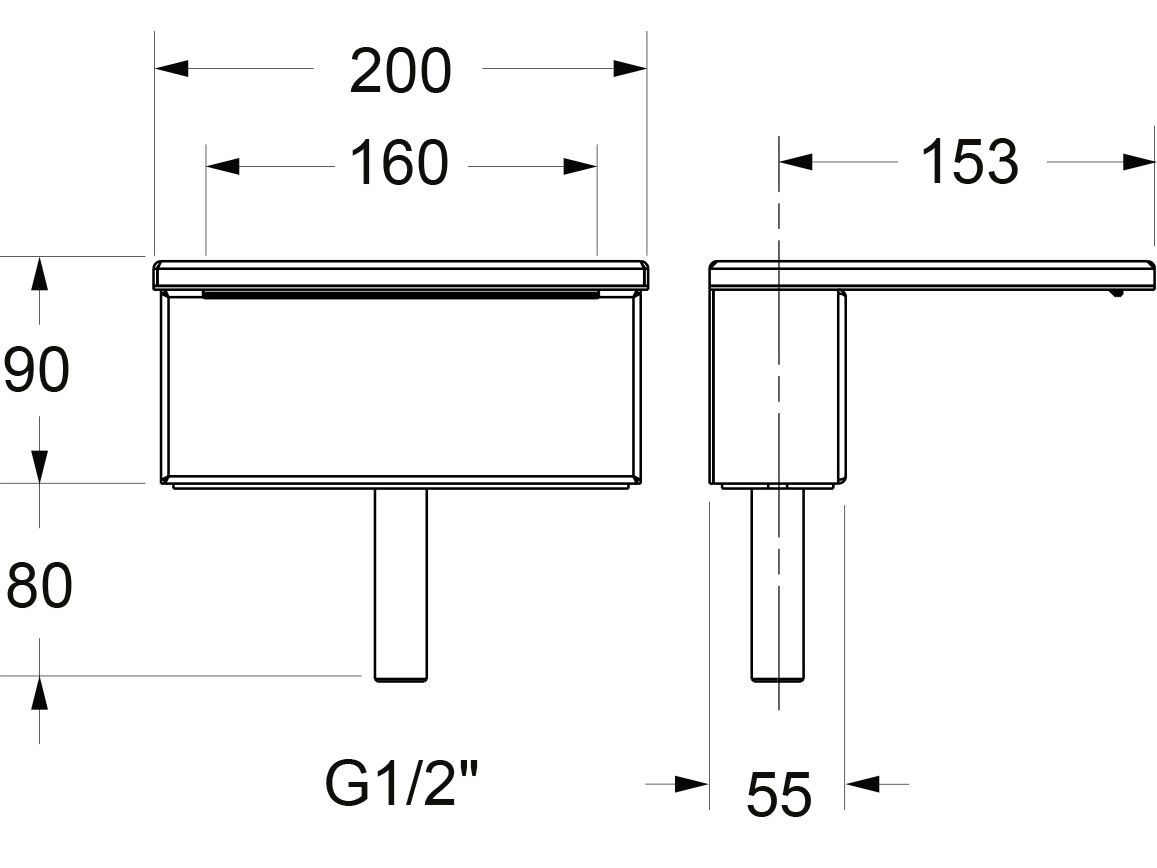Дозирующий носик из нержавеющей стали для ванны GUGLIELMI RUBINETTERIE BD05930 ARCH-00048298 - Вид №3
