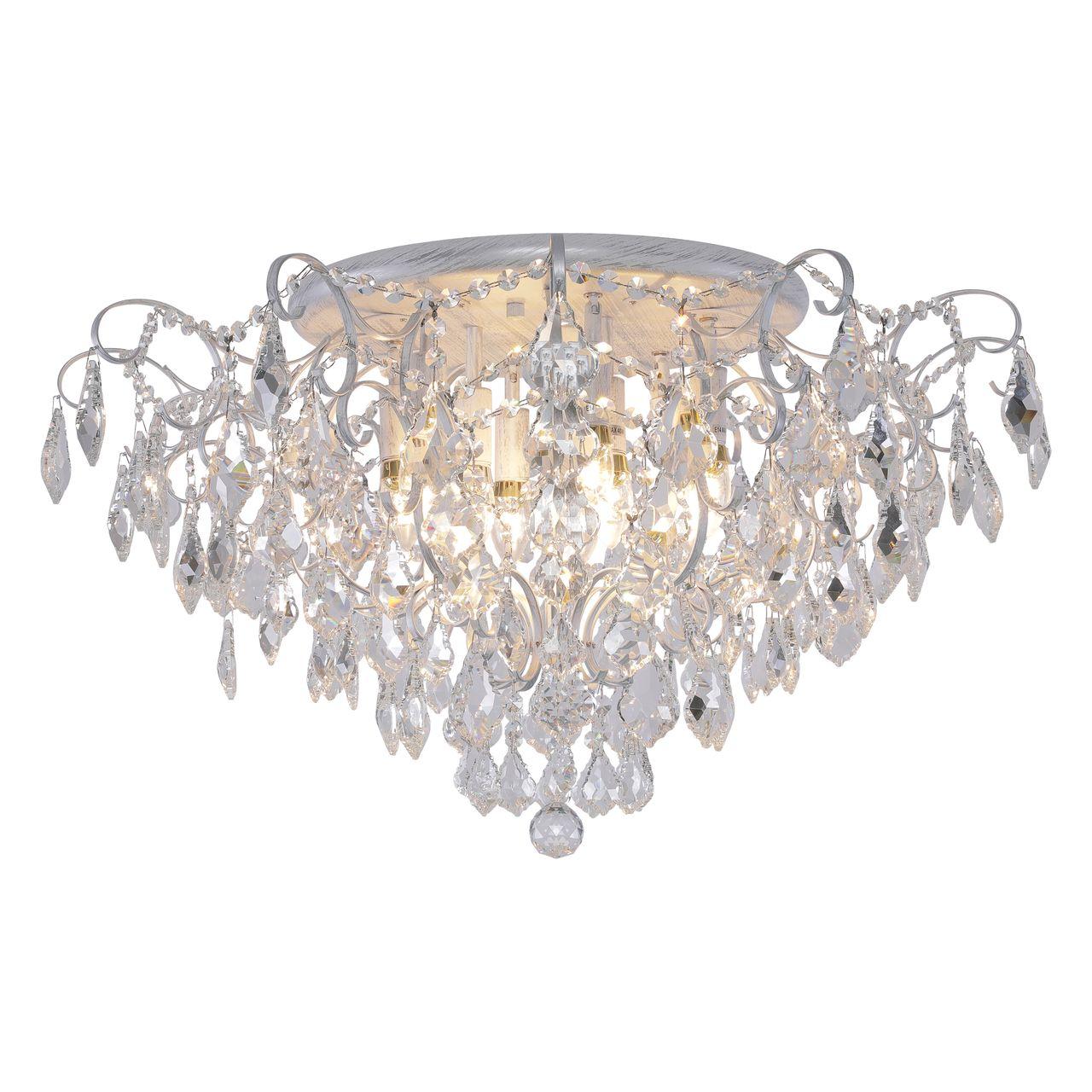 Потолочная люстра Favourite Pluvia 2448-9U FAVOURITE ДИЗАЙНЕРСКИЕ, PLUVIA 336762 Серебро;прозрачный  - Вид №2