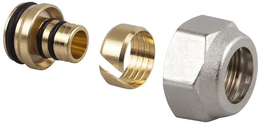 90152334 Евроконус Sr Rubinetterie 1/2"x16 мм ВР латунь STLM-0117498