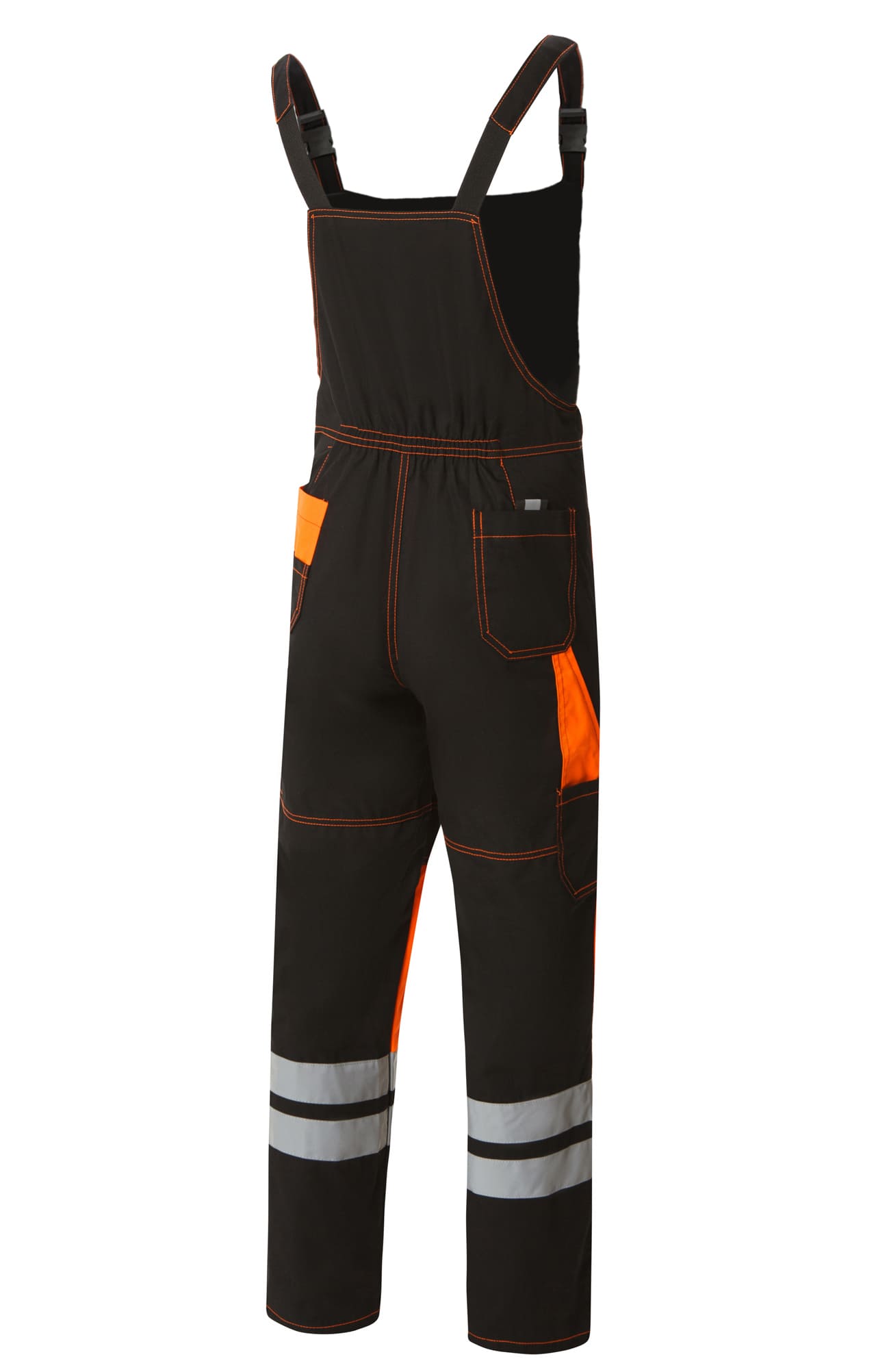 61843 Костюм "Профессионал-2" с СВП черно-оранжевый  Летняя спецодежда  размер 52-54/170-176  - Вид №5