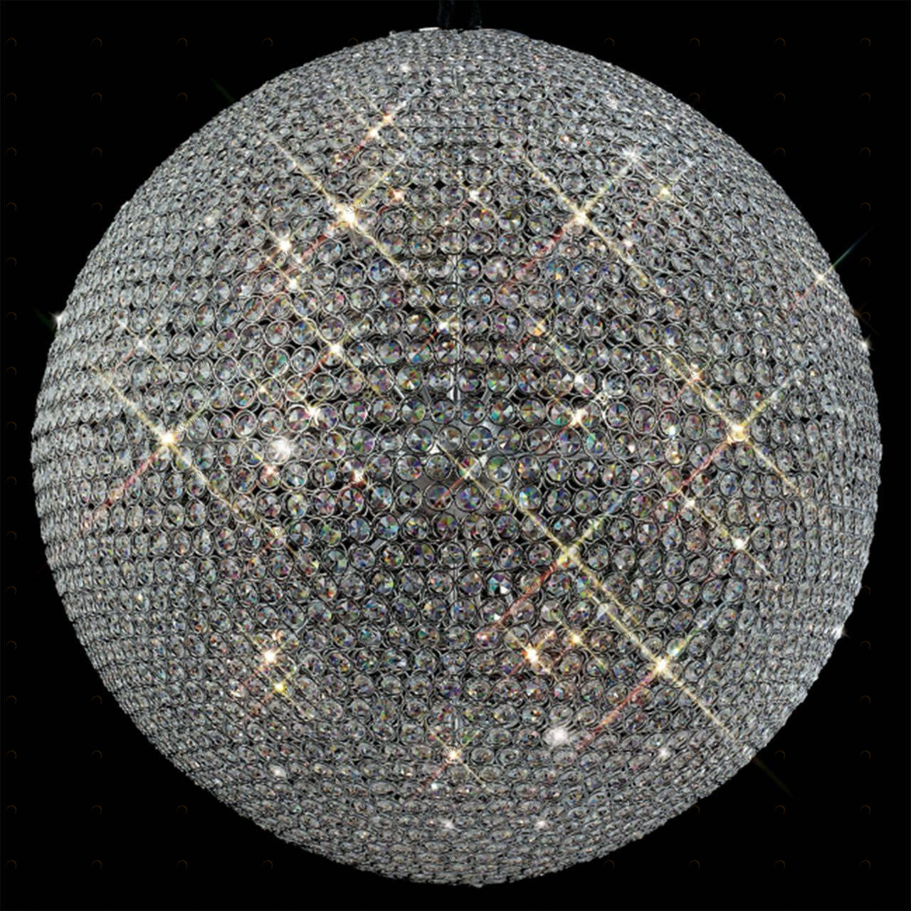 Подвесной светильник Mantra Crystal 4603 MANTRA ДИЗАЙНЕРСКИЕ, CRYSTAL 070777 Хром 