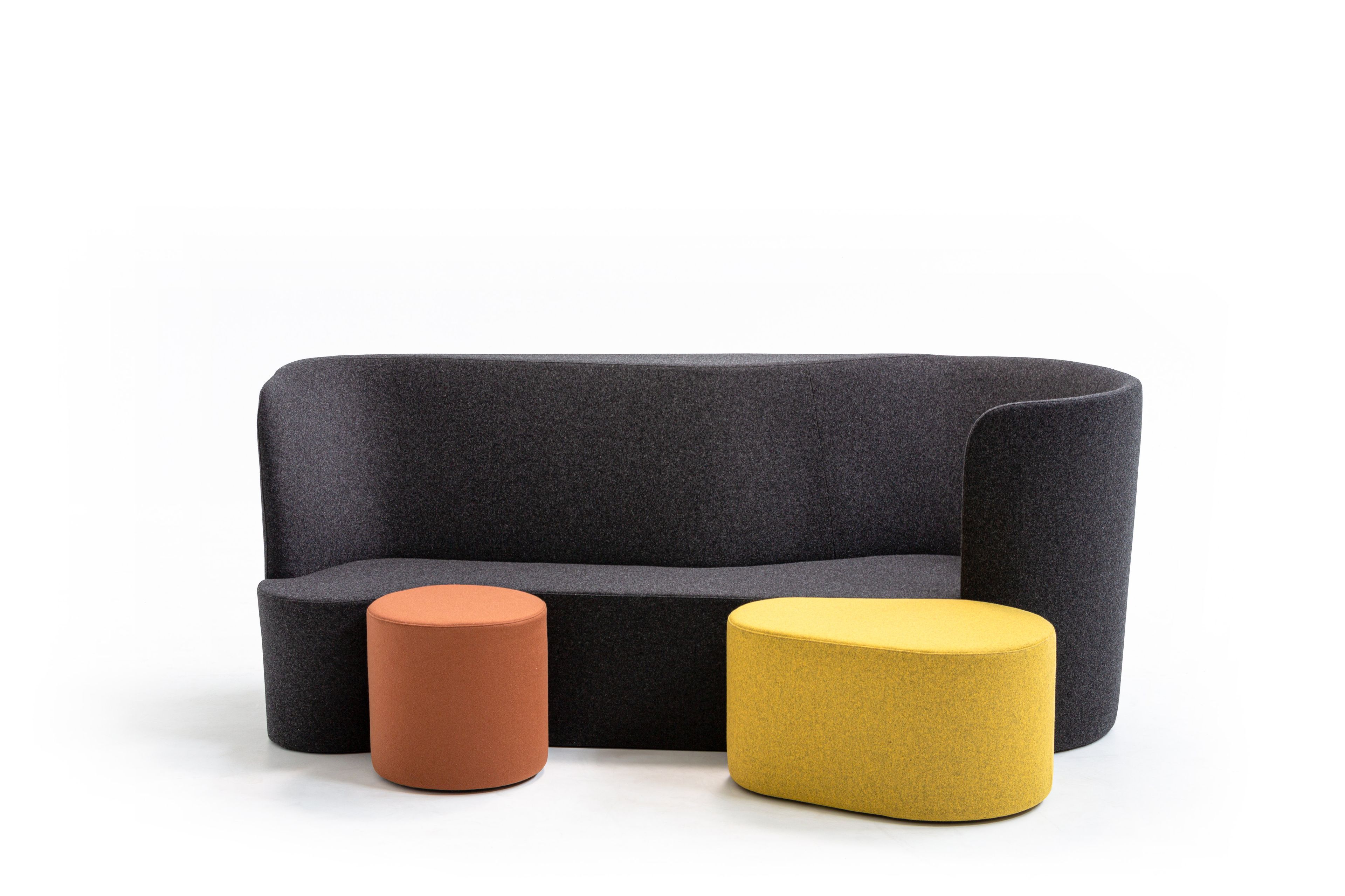 Круглый пуф из ткани MOROSO Таба ARCH-00115497 - Вид №4